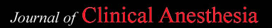 Journal of Clinical Anesthesia