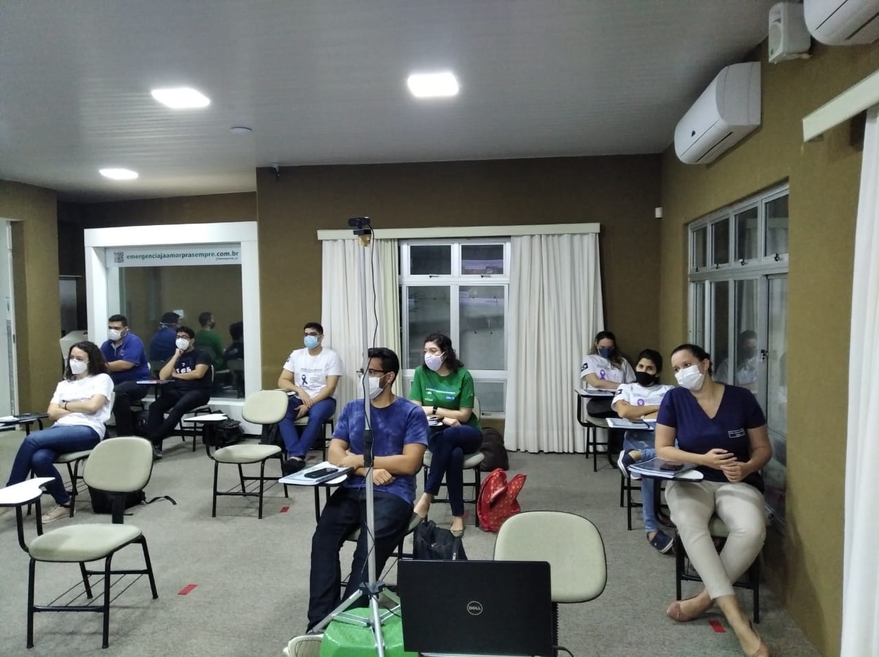 Aula na Residência de Medicina de Emergência