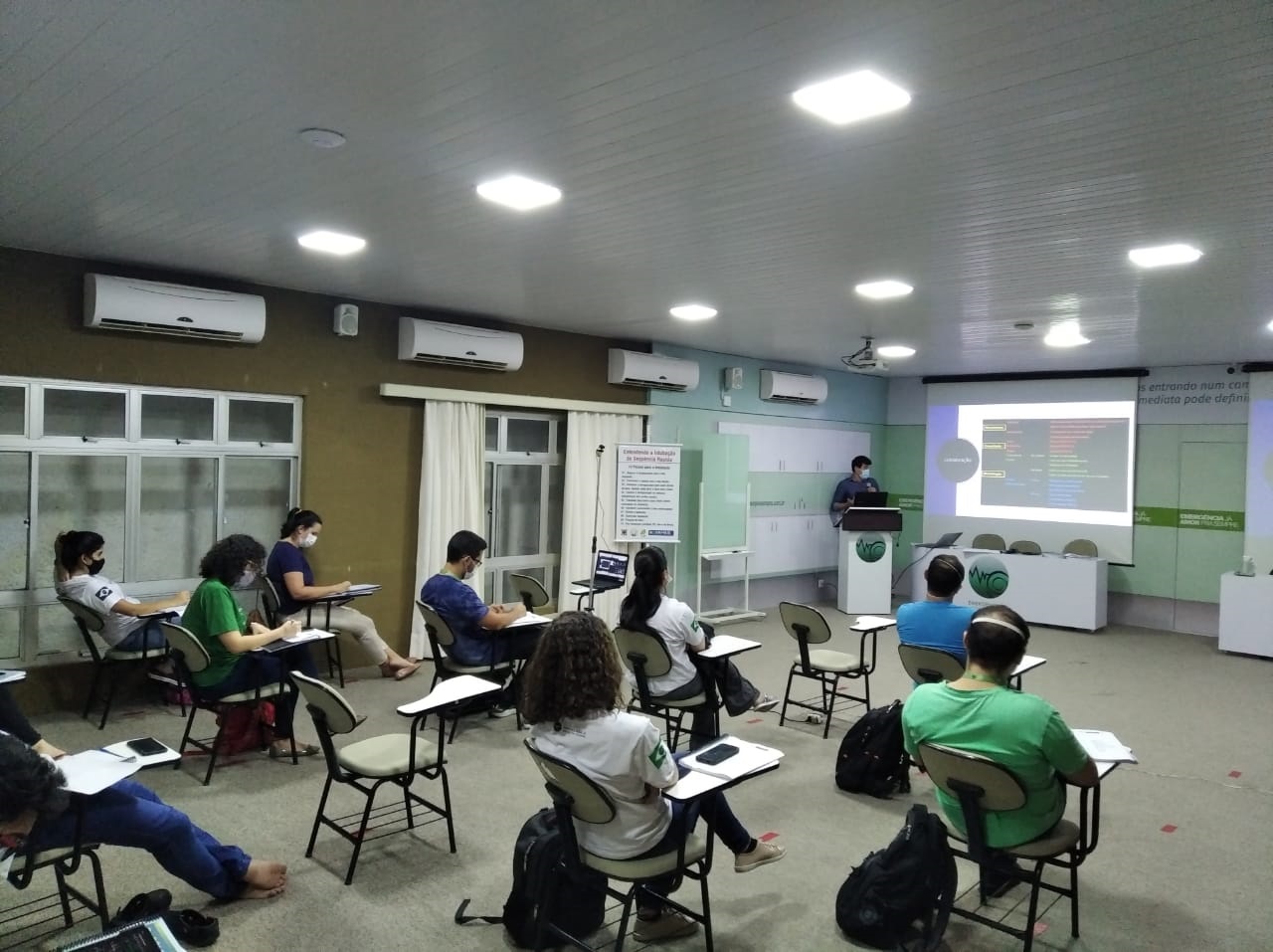 Aula na Residência de Medicina de Emergência